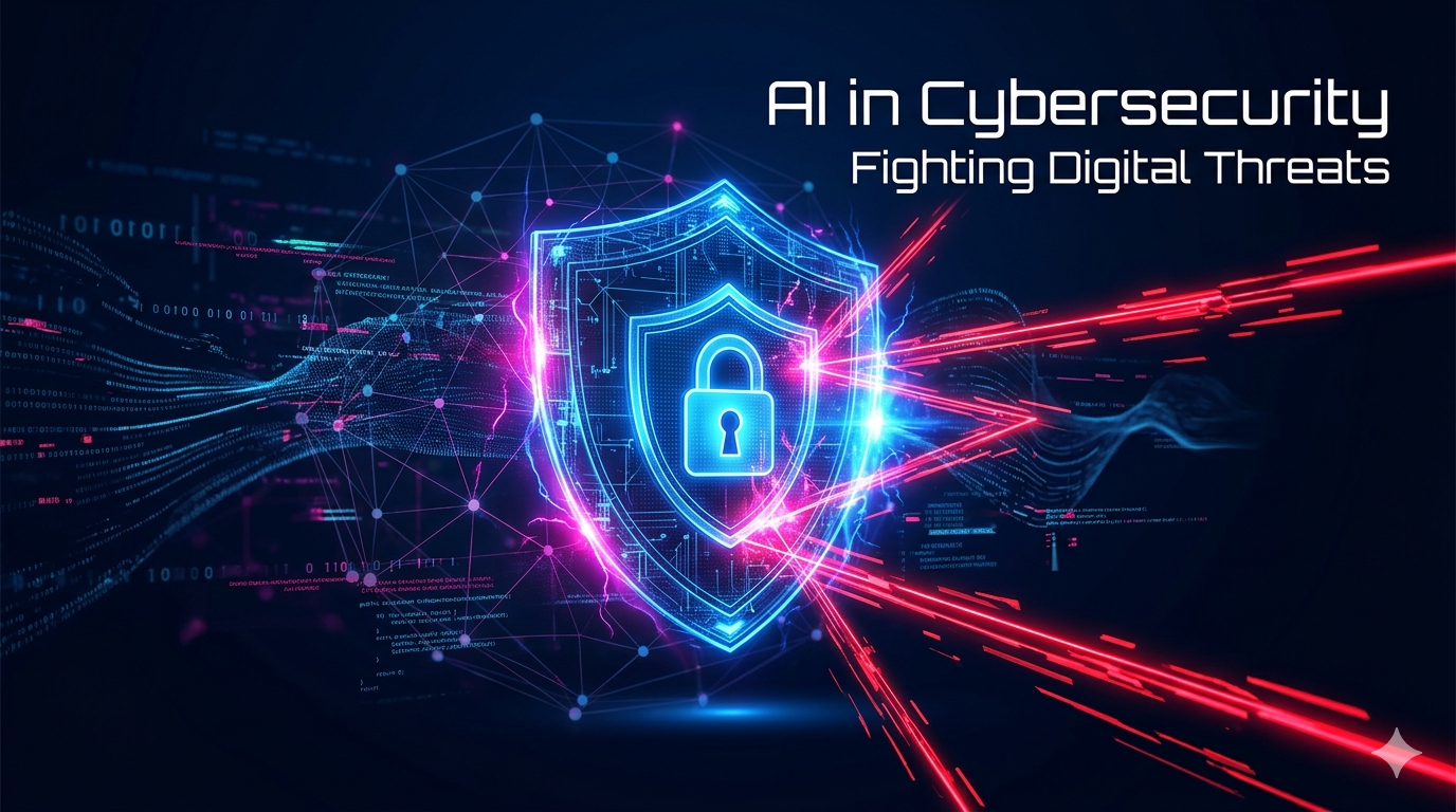 AI cybersecurity protecting against digital threats